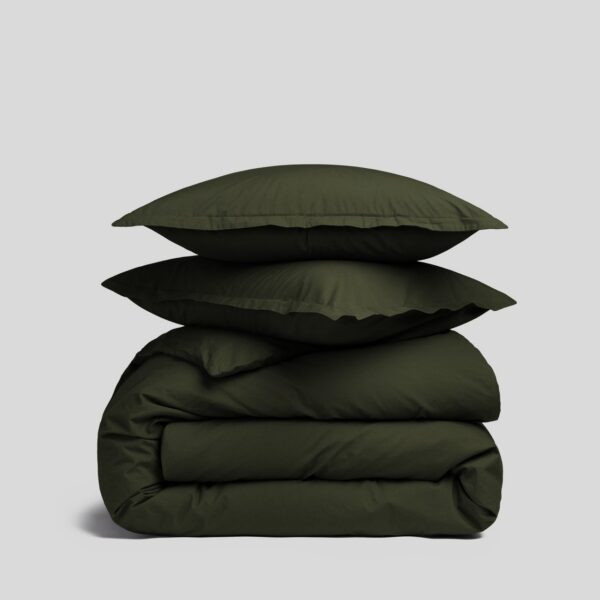 Evergreen Brushed Cotton Duvet Set