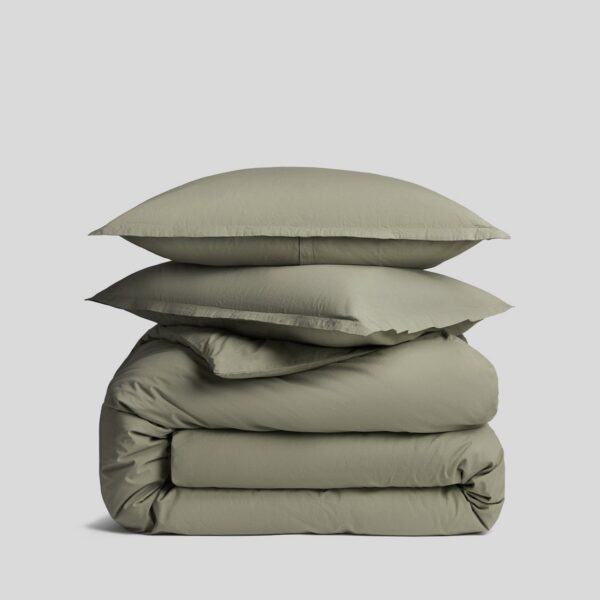 Moss Soft Brushed Cotton Set