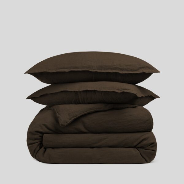 Java Washed Linen Duvet Set