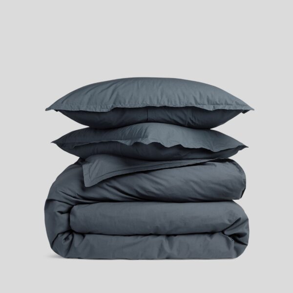Dusk Cotton Percale Cover Set
