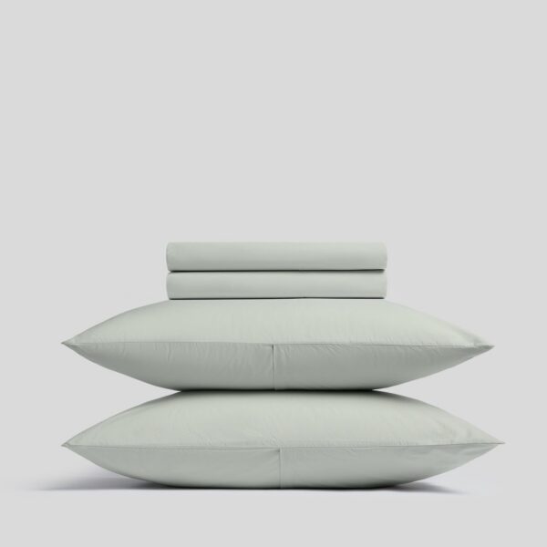 Sage Green Percale Sheet Set